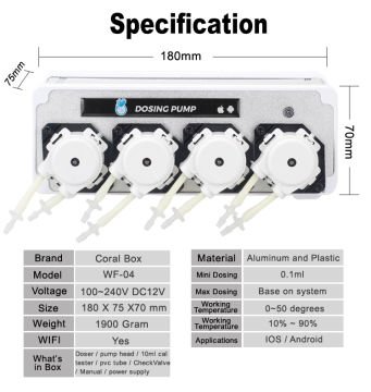 Coral Box - WF-04 Wi-Fi Dosing Pump