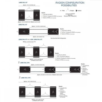 EcoTech Marine - Radion - Plus One Long Rail Kit