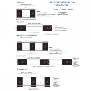 EcoTech Marine - Radion - Plus One Short Rail Kit