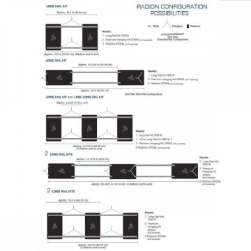 EcoTech Marine - Radion - Short Rail Kit