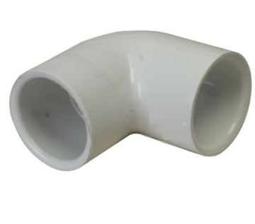 Royal Exclusiv - PVC 90° Elbow 40 mm White