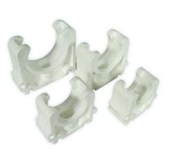 Royal Exclusiv - PVC Pipe Clamp 20 mm White