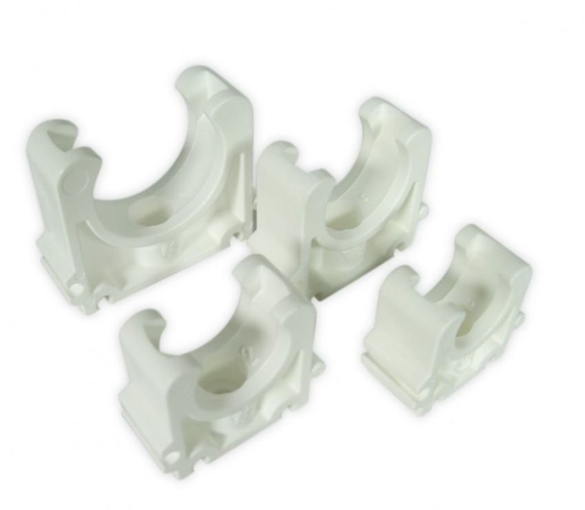 Royal Exclusiv - PVC Pipe Clamp 40 mm White