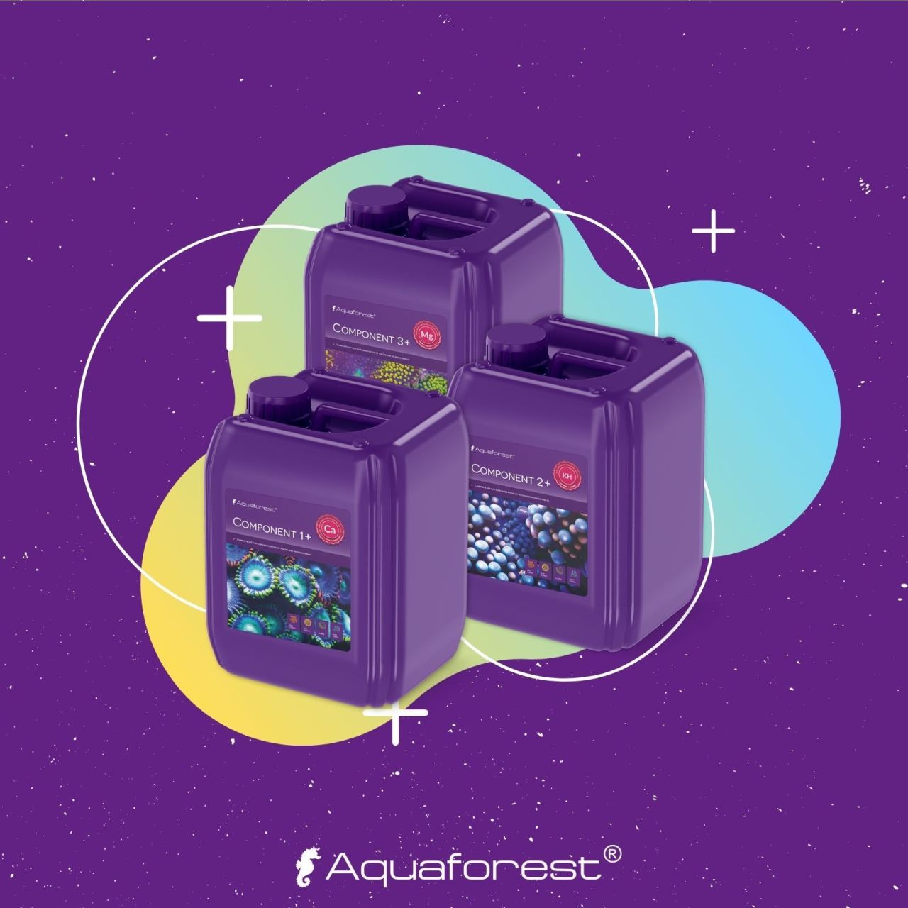 Aquaforest - Component 1+2+3+ 3 x 5 l